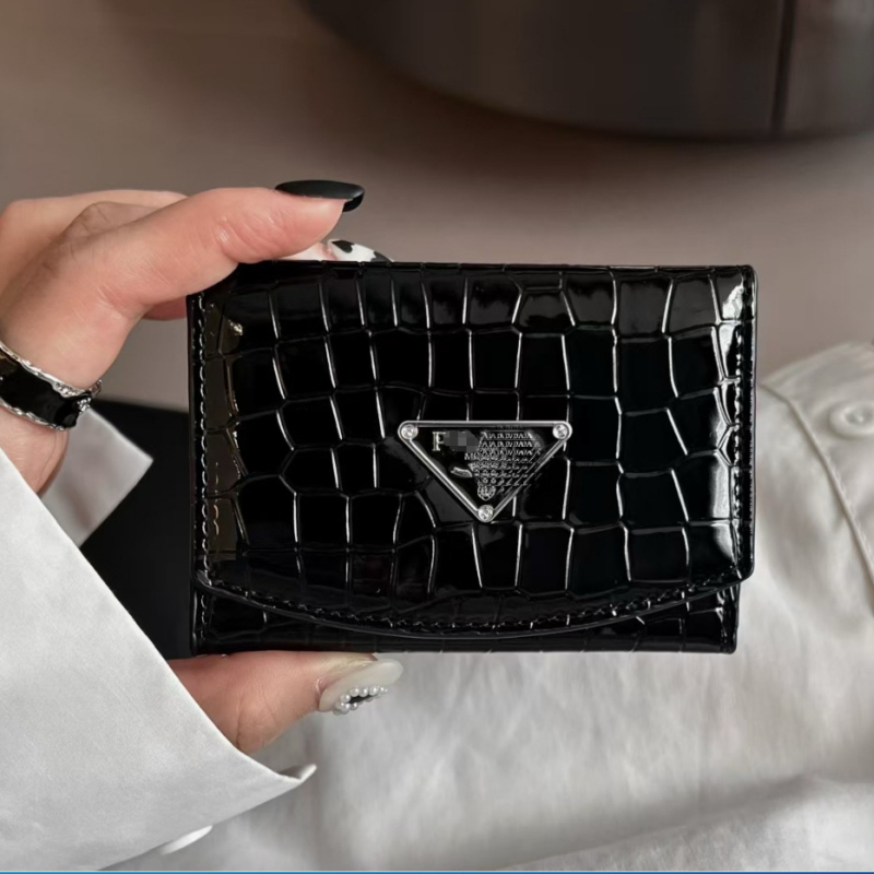 Kožna novčanik za kovanice s kariranim uzorkom, minimalistički i luksuzni stil, unisex; Materijal: koža; Podstava: PU; Kategorija: novčanik za kovanice