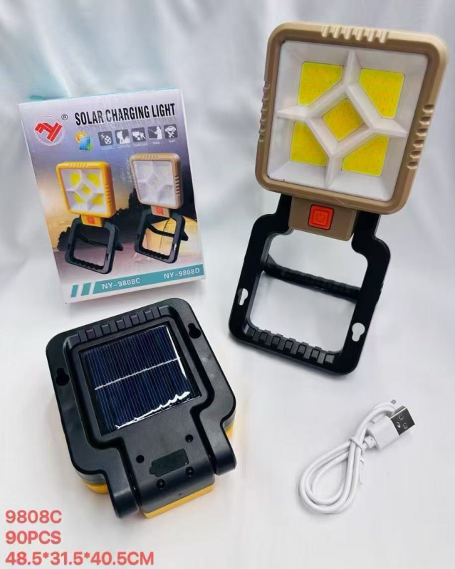 LED radna svjetiljka za auto popravak s COB LED-om, 10W, 2400mAh litij baterija, ručno napajanje, uključeno punjač, za vanjsku upotrebu