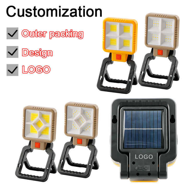 LED radna svjetiljka za auto popravak s COB LED-om, 10W, 2400mAh litij baterija, ručno napajanje, uključeno punjač, za vanjsku upotrebu