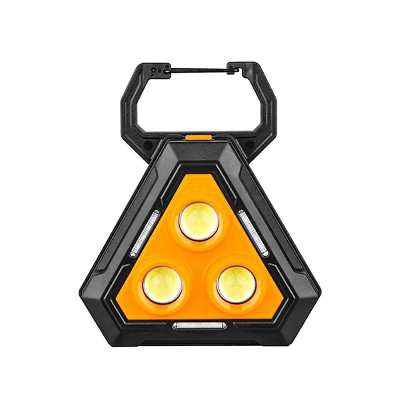 Многофункционална COB работна лампа с магнитно закрепване, сгъваема USB-C банка за аварийно осветление, автомобилна инспекционна лампа, 5W LED, 1800mAh, въртене 360°