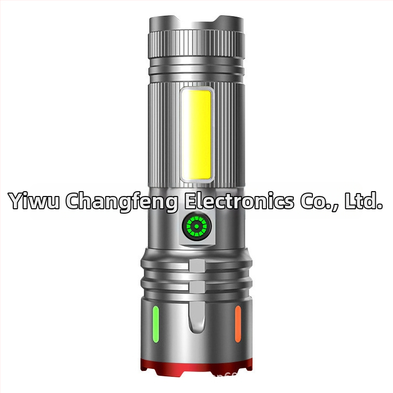 Aluminijska LED svjetiljka s ručnim pogonom, 4500–7200 mAh, 240–350 lm, domet 200–500 m