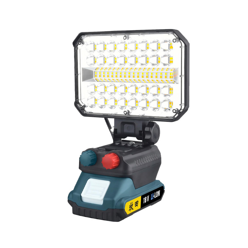 Prijenosni radni LED reflektor s USB punjenjem, 50W, 15000mAh baterija, nužno osvjetljenje, domet do 50 m