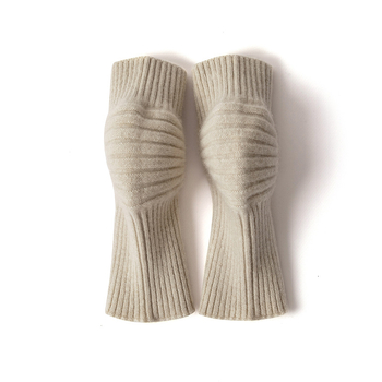 Προστατευτικό γόνατος από 100% κασμίρι — χειμερινό, παχύ, ζεστό, ενήλικες, μάρκα Snow, για ποδηλασία