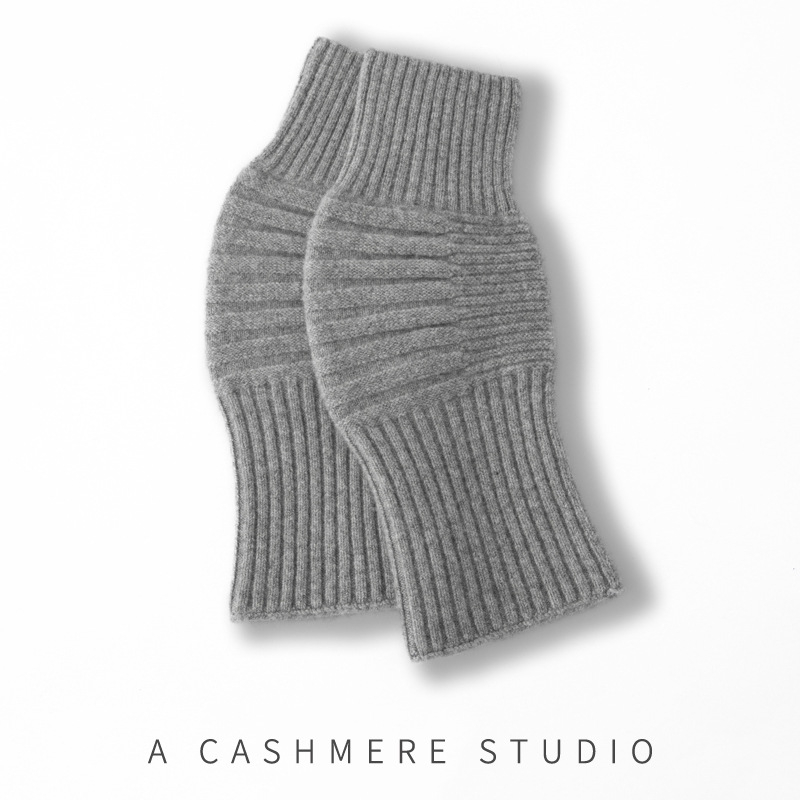 Προστατευτικό γόνατος από 100% κασμίρι — χειμερινό, παχύ, ζεστό, ενήλικες, μάρκα Snow, για ποδηλασία