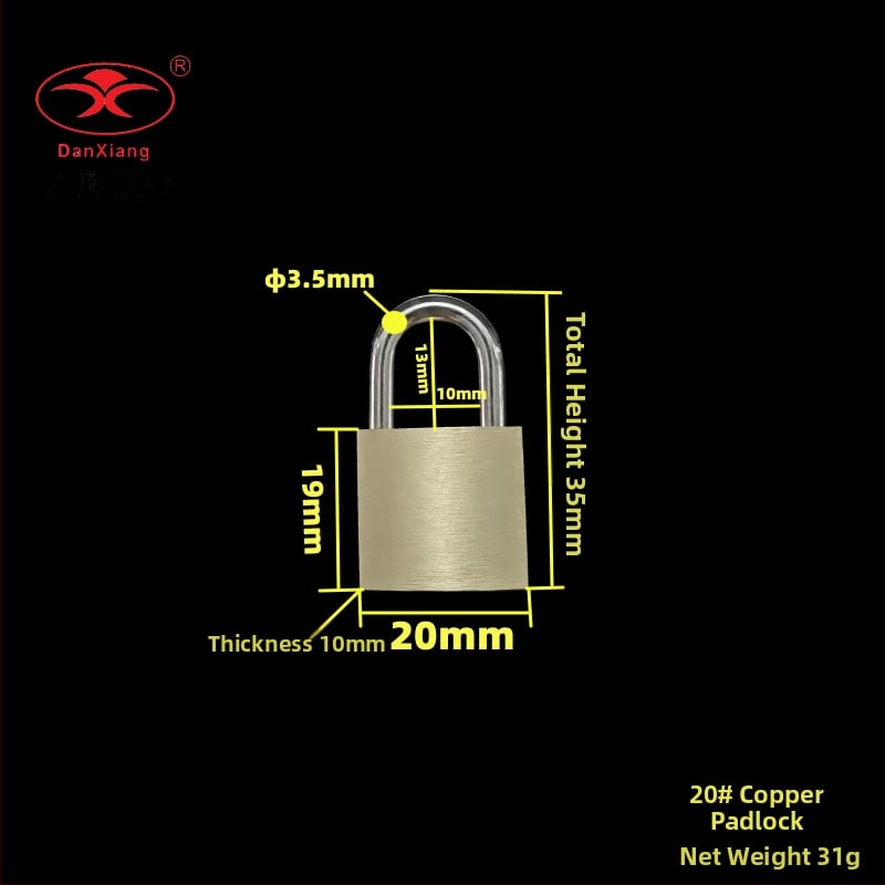 Κλειδαριά οικιακή από χαλκό, τύπος G, μοντέρνο μινιμαλιστικό σχέδιο, κατάλληλη για ντουλάπες, κοιτώνες, πόρτες, συρτάρια και αποσκευές, δυνατότητα ιδιωτικής ετικέτας