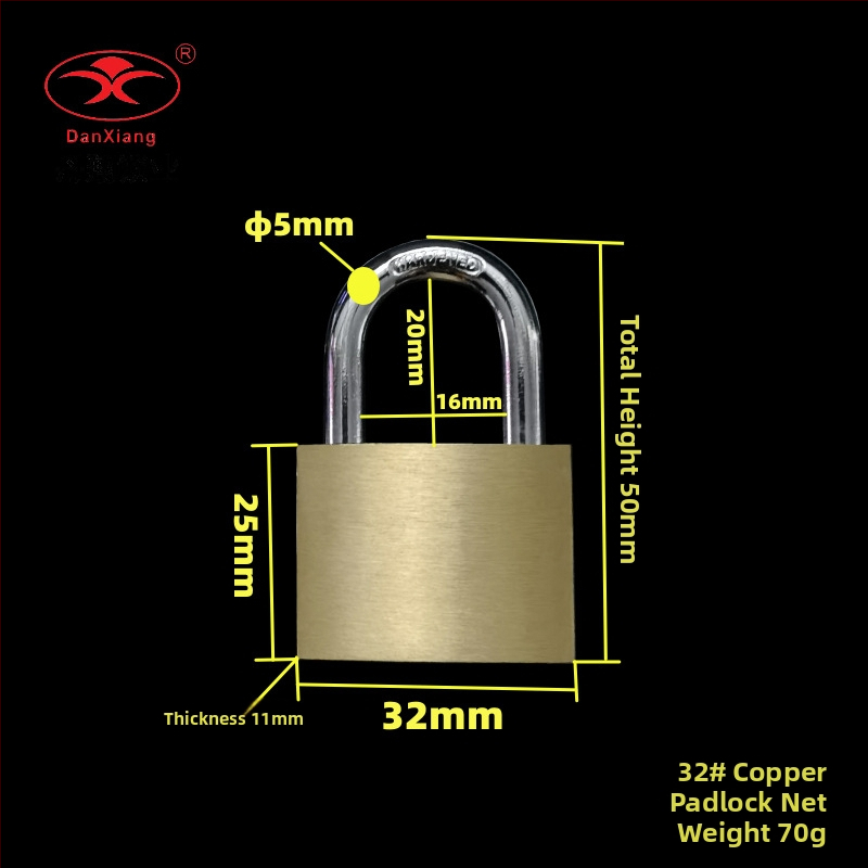 Κλειδαριά οικιακή από χαλκό, τύπος G, μοντέρνο μινιμαλιστικό σχέδιο, κατάλληλη για ντουλάπες, κοιτώνες, πόρτες, συρτάρια και αποσκευές, δυνατότητα ιδιωτικής ετικέτας