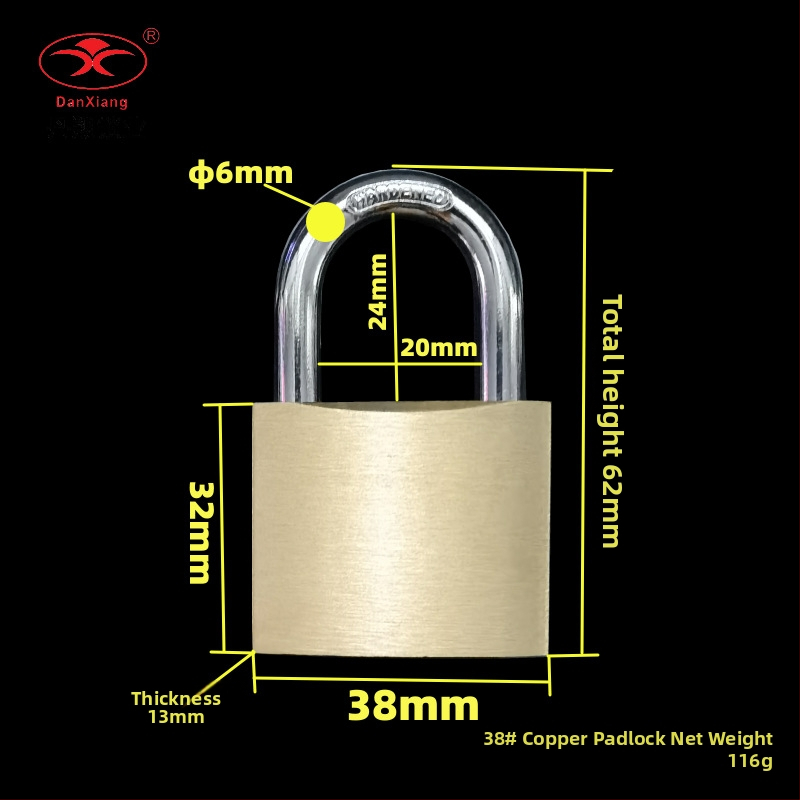 Κλειδαριά οικιακή από χαλκό, τύπος G, μοντέρνο μινιμαλιστικό σχέδιο, κατάλληλη για ντουλάπες, κοιτώνες, πόρτες, συρτάρια και αποσκευές, δυνατότητα ιδιωτικής ετικέτας