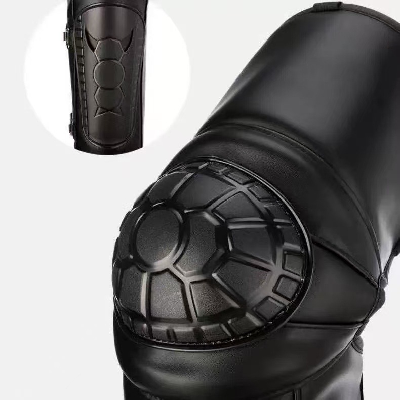 Γόνατα προστασίας για ηλεκτρικά οχήματα και μοτοσικλέτες – Αντιανεμικά και ζεστά για ποδηλασία, PU δερμάτινο εξωτερικό κάλυμμα; Μάρκα Nothing; Διαθεσιμότητα: Ready stock; Ηλικία: Ενήλικες; Άνοιξη 2025