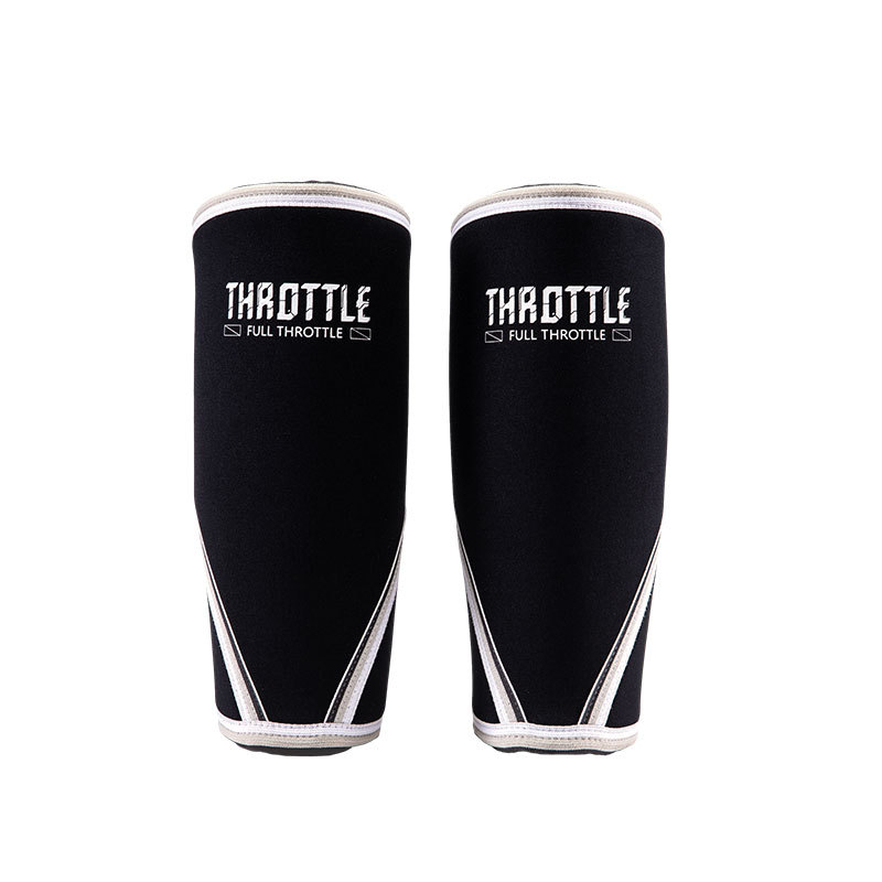 Genunchiere pentru antrenament — neopren, compresie de 7 mm, pentru adulți, ideale pentru antrenamente de forță, ridicare de greutăți și genuflexiuni