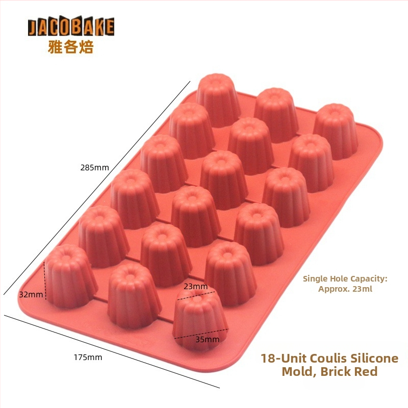 Silicone kalupa za kolače – okrugli oblik, Jacobake; za pečenje kolača (Materijal: silikon; Oblik: okrugli; Marka: Jacobake; Upotreba: za pečenje kolača)