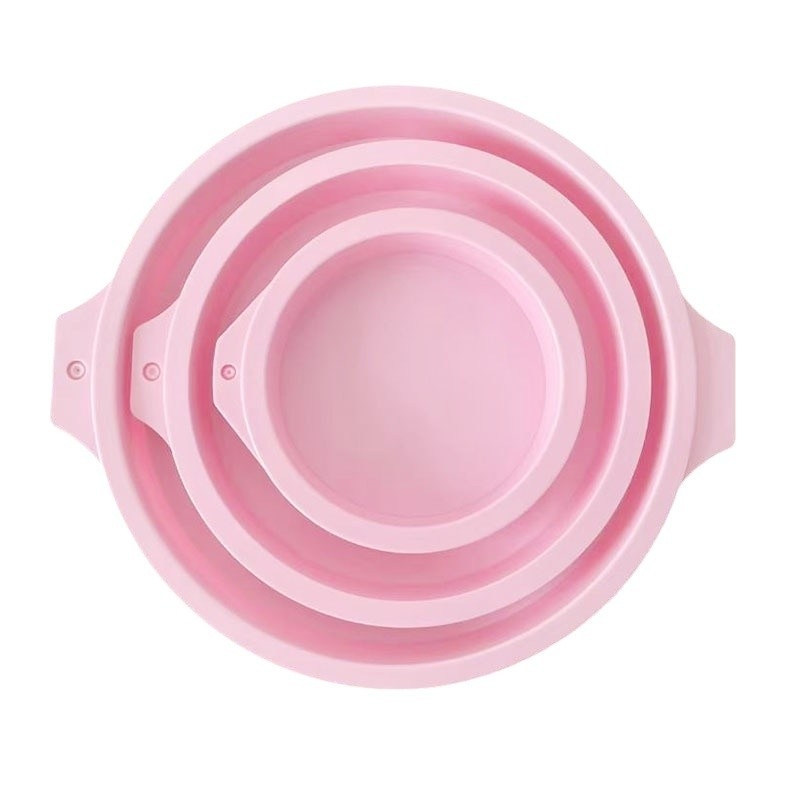 Silikonska forma za kolače, okrugla, za slojevite mousse i chiffon kolače, visoka temperaturna otpornost