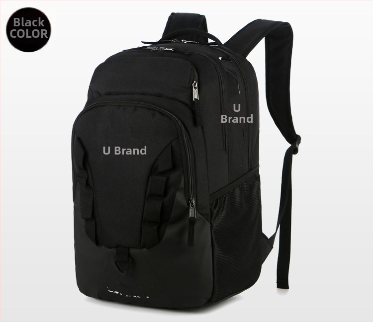 Unisex školska torba od Oxford platna, 20–35 L, prozračna, izdržljiva, zakrivljene naramenice