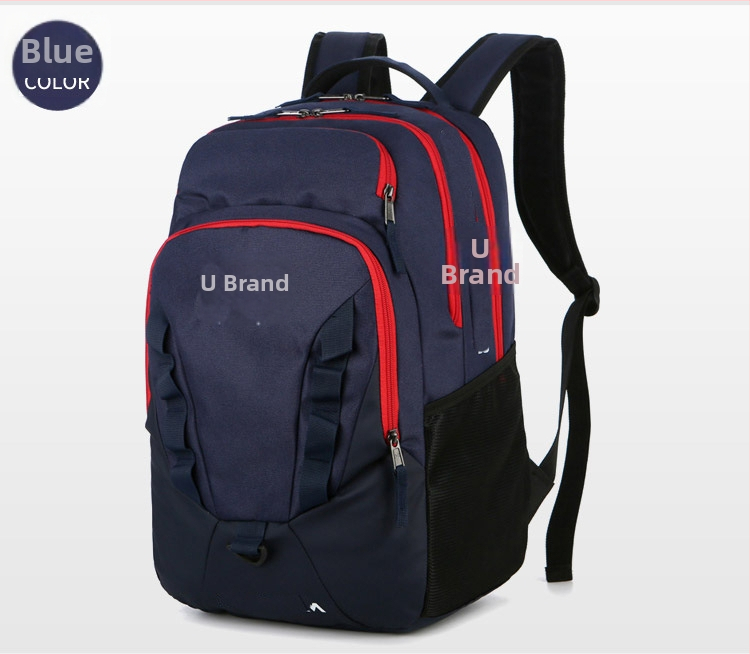Unisex školska torba od Oxford platna, 20–35 L, prozračna, izdržljiva, zakrivljene naramenice