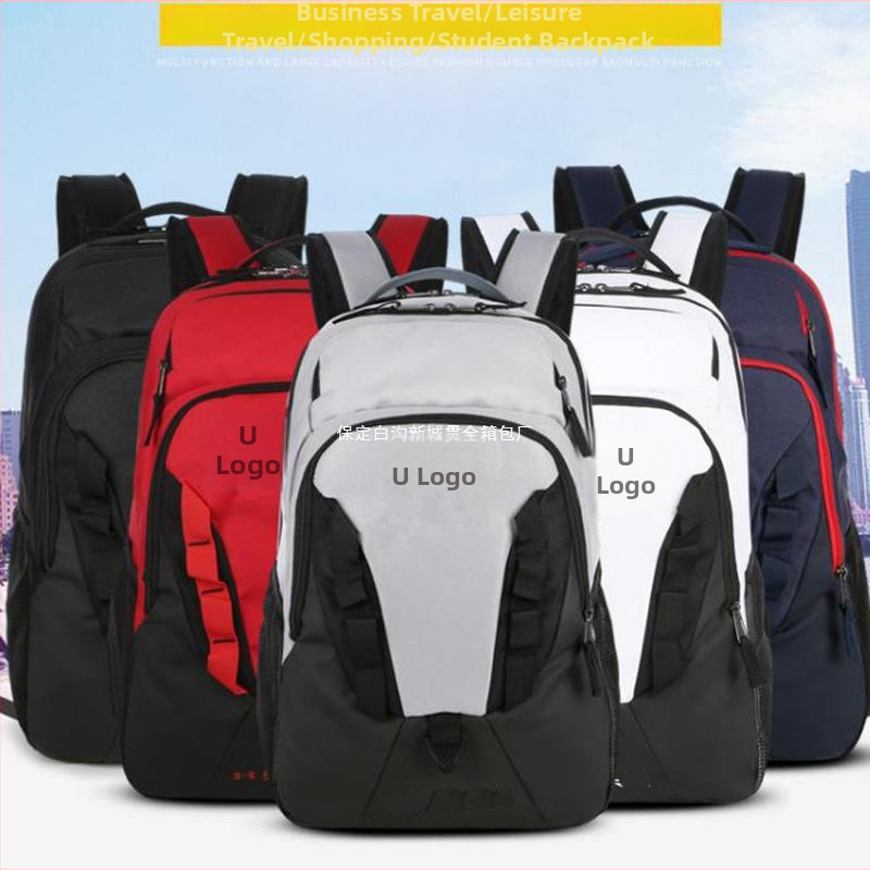 Unisex školska torba od Oxford platna, 20–35 L, prozračna, izdržljiva, zakrivljene naramenice