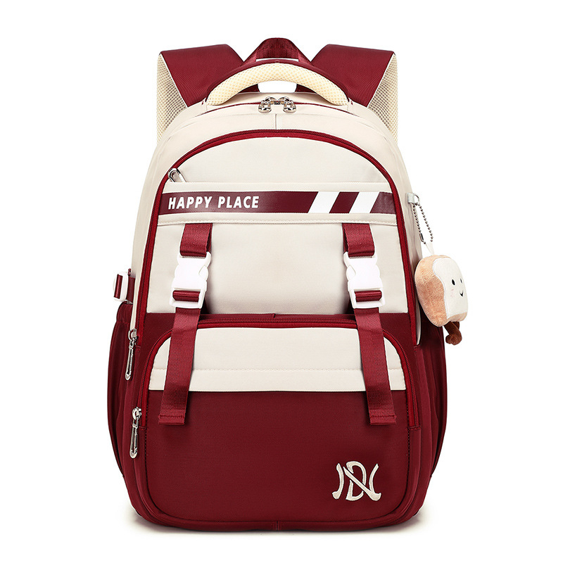 Σακίδιο μαθητή με μεγάλη χωρητικότητα, πολλαπλά διαμερίσματα, αδιάβροχο νάιλον, unisex σχεδιασμός, συμβατή με φορητό 16 ιντσών