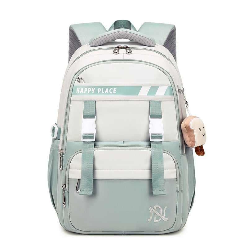 Σακίδιο μαθητή με μεγάλη χωρητικότητα, πολλαπλά διαμερίσματα, αδιάβροχο νάιλον, unisex σχεδιασμός, συμβατή με φορητό 16 ιντσών