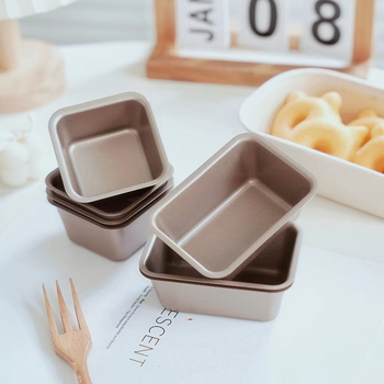 Forme pentru pâine cu 6 cavități, antiaderentă, pătrate pentru cuptor, uz casnic