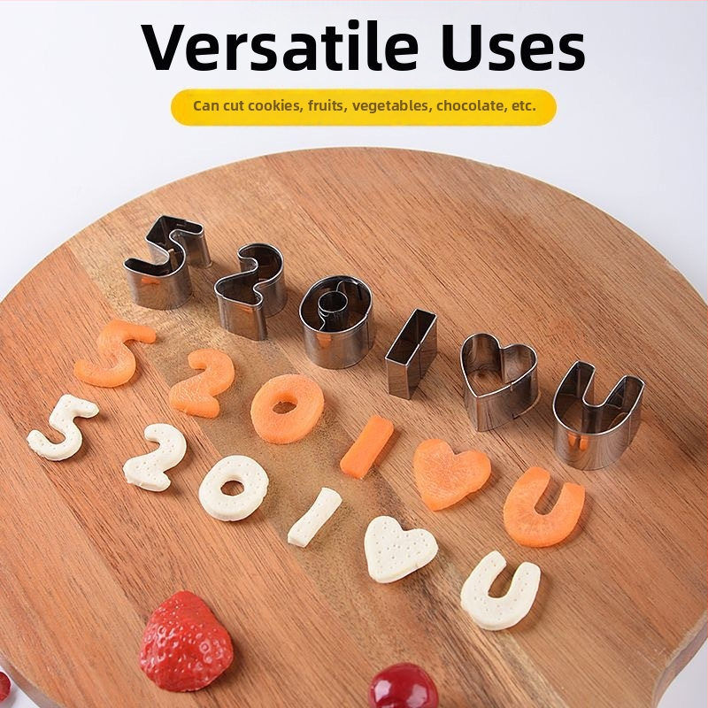 Ollie nerūdijančio plieno sausainių formelė kepimui, neįprasta forma