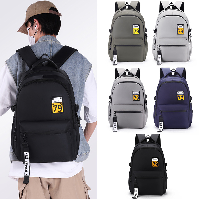 Σακίδιο Oxford ύφασμα για ελεύθερο ταξίδι, Unisex, χωρητικότητας κάτω από 20 L, αναπνεύσιμο, με καμπύλους ιμάντες ώμου, επένδυση πολυεστέρα