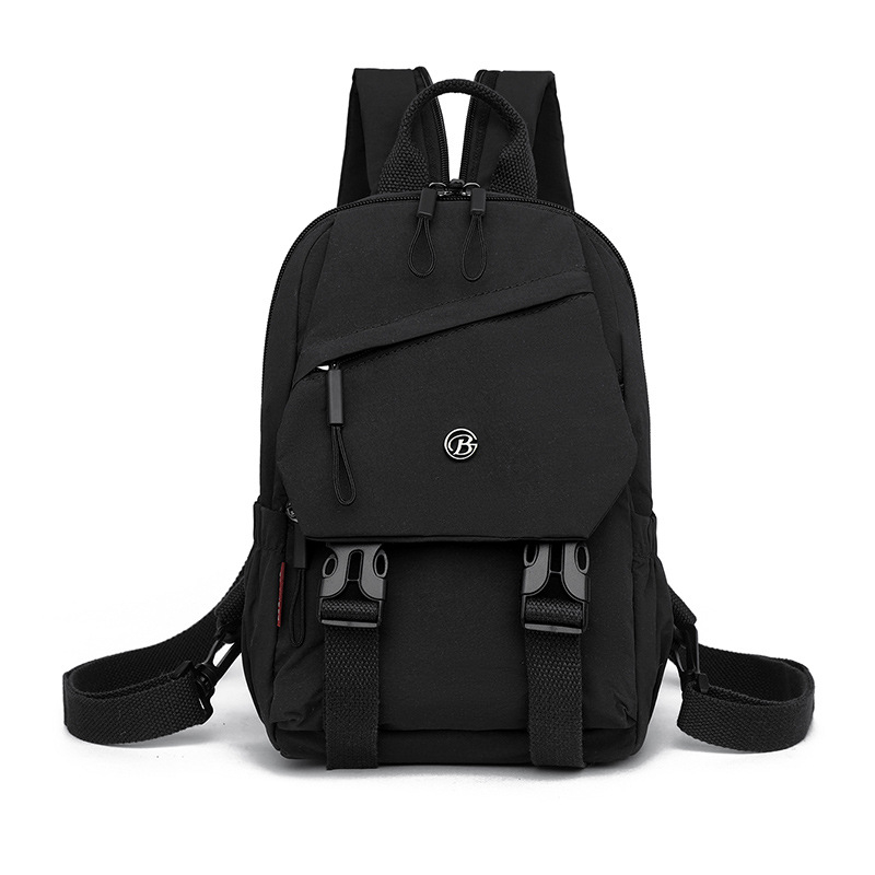 Unisex ελαφρύ πολυλειτουργικό σακίδιο πλάτης για καθημερινή χρήση, νάιλον, χωρητικότητα 20–35 L, συμβατό με 10 ιντσών φορητό υπολογιστή, καμπυλωτοί ιμάντες ώμου, Άνοιξη 2025