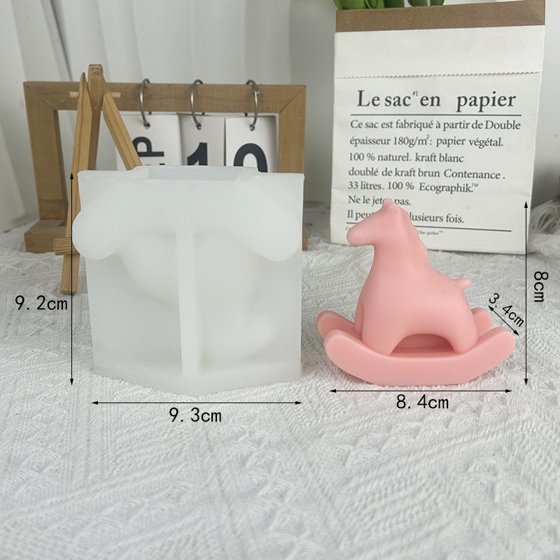 Silikonska kalupa za tortu - crtani dizajn jednoroga, prehrambeni silikon, za pečenje i DIY ukrašavanje torti