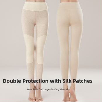 Moteriški šilti anti statiniai kelnių su kelių apsaugomis, aukštas juosmuo, dvigubo sluoksnio audinys, storis 251–300 g/m²