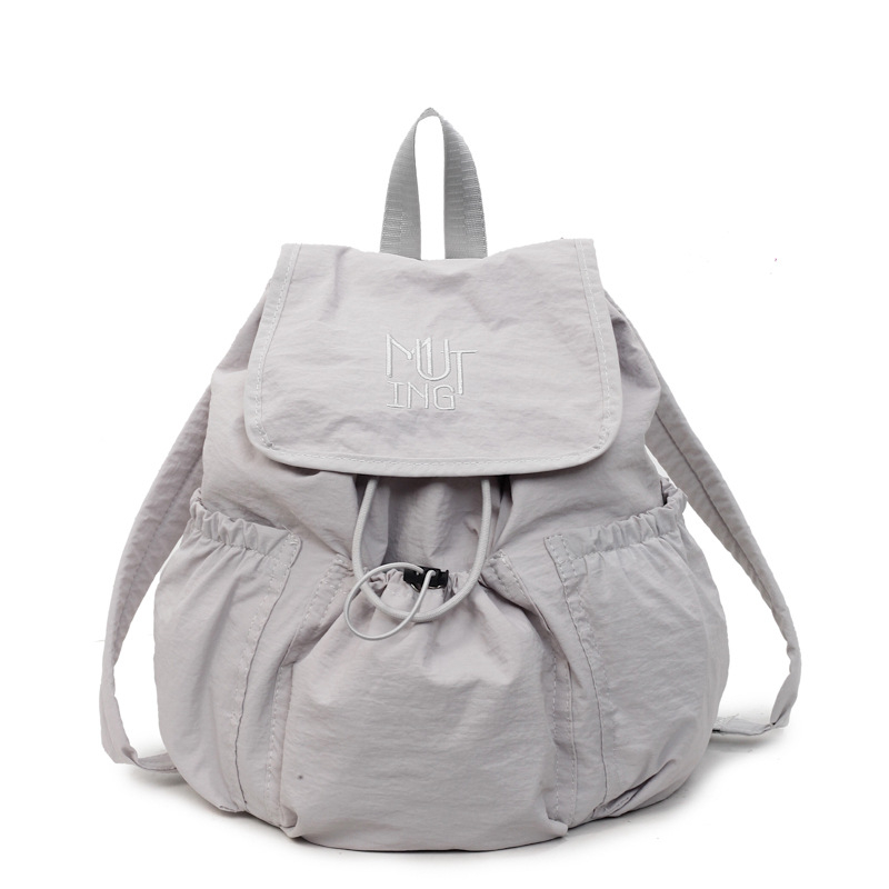 Σακίδιο πλάτης unisex από νάιλον, με αστικό στυλ, ελαφρύ με επεκτειόμενο σχεδιασμό, καμπύλες ιμάντες ώμου, κατάλληλο για σχολικές ανάγκες