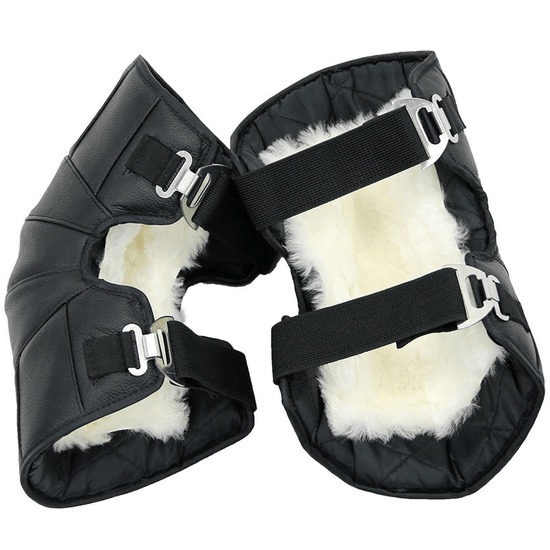 Protecții pentru genunchi pentru bicicletă electrică, încălzite, groase, rezistente la vânt, stil scurt (Brand: Other; Adulți; Primăvara 2022)