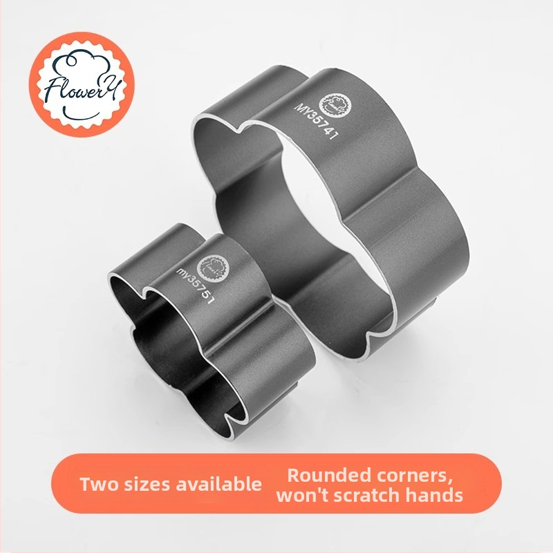 Maizes forma ar plūmes zieda formu, alumīnija profils, nepielīdzoša virsma, viegli atbrīvot, moderns minimālisma dizains