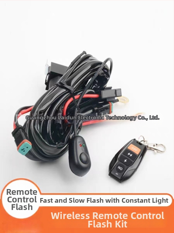 LED juostos jungiklio laidų komplektas (300W, 12V, 6000K, 6000lm, tarnavimo laikas 50000h)