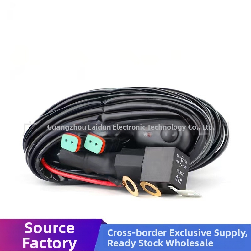 LED juostos jungiklio laidų komplektas (300W, 12V, 6000K, 6000lm, tarnavimo laikas 50000h)