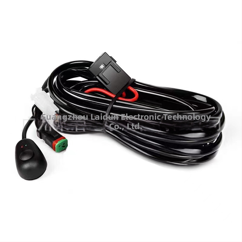 LED juostos jungiklio laidų komplektas (300W, 12V, 6000K, 6000lm, tarnavimo laikas 50000h)