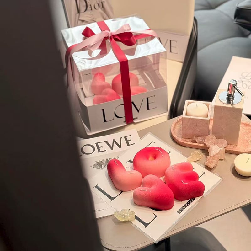 Silikonska kalupa za pečenje kolača s nepravilnim oblikom srca, za fondant i čokoladni mousse