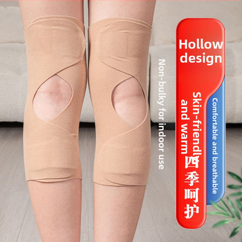 Chrániče kolien na suchý zips pre dospelých, jesenné–zimné ochrany kolien a nô v klimatizovaných izbách, určené pre seniorov