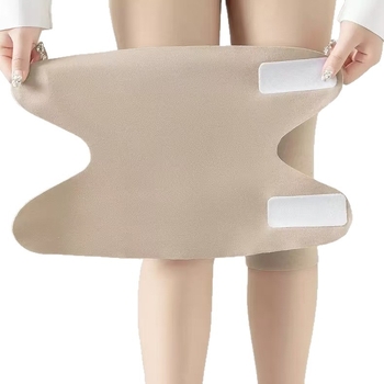 Chrániče kolien na suchý zips pre dospelých, jesenné–zimné ochrany kolien a nô v klimatizovaných izbách, určené pre seniorov