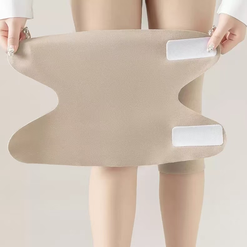 Chrániče kolien na suchý zips pre dospelých, jesenné–zimné ochrany kolien a nô v klimatizovaných izbách, určené pre seniorov