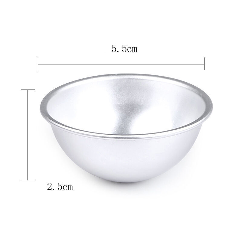Kalup za puding, aluminijska legura, okrugli oblik, dva komada u pakiranju