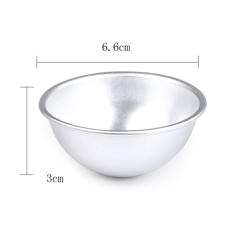 Kalup za puding, aluminijska legura, okrugli oblik, dva komada u pakiranju