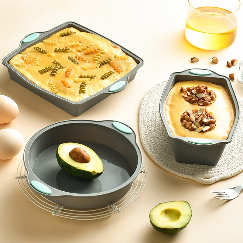 Keidason szilikon tortaforma – magas hőállóságú sütő- és mikrohullámú sütőben használható, szabálytalan alakú