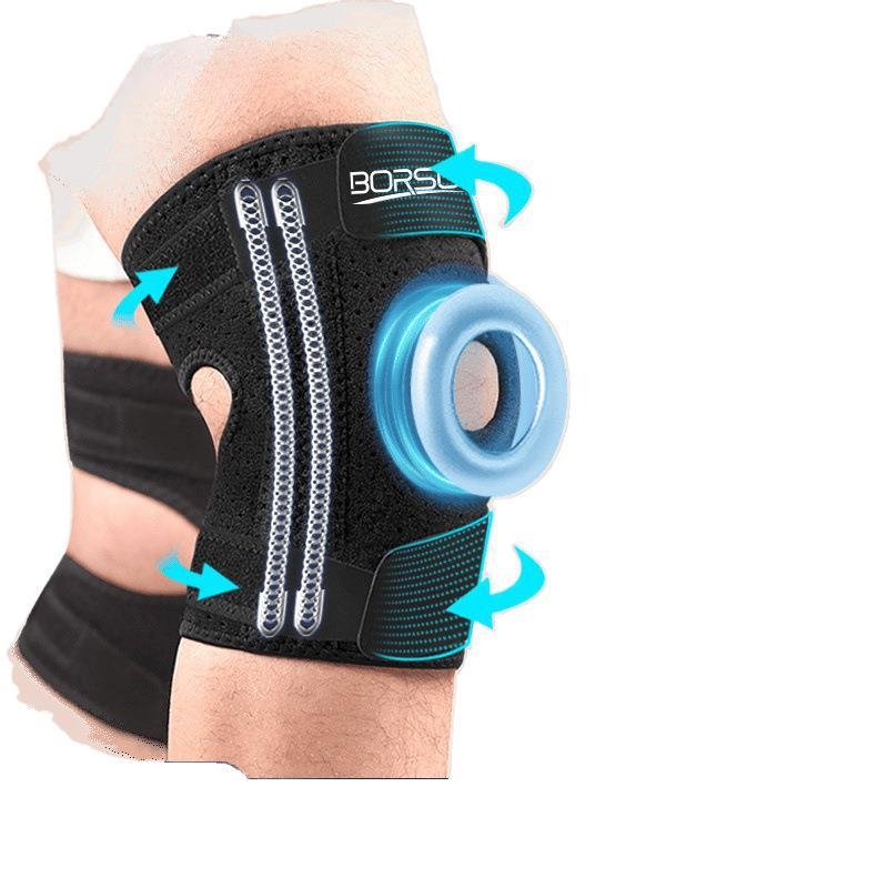 Genunchiere sportive cu protecție a meniscului, potrivire universală, material poliester — XUNHUAN; potrivite pentru fotbal și alergare