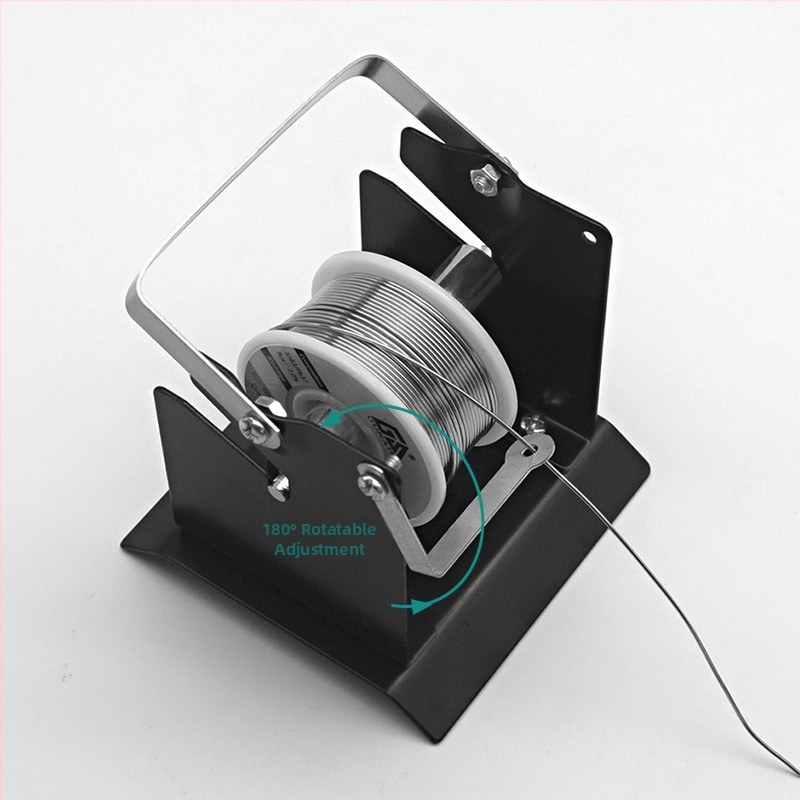 Ράφι για σύρμα συγκόλλησης - ανοξείδωτος χάλυβας, σταθερή μεταλλική κατασκευή, στερεή βάση