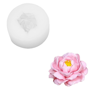 Tigris fej Jasmine virág alakú szilikon forma mousse-hoz és pudinghoz