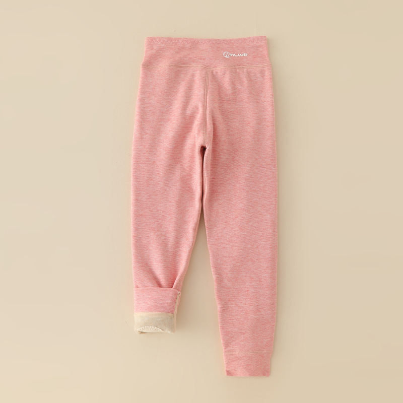 Bērnu siltās legingi ar augstu vidukli un flisa oderi, 88% poliesteru, rudens-ziema