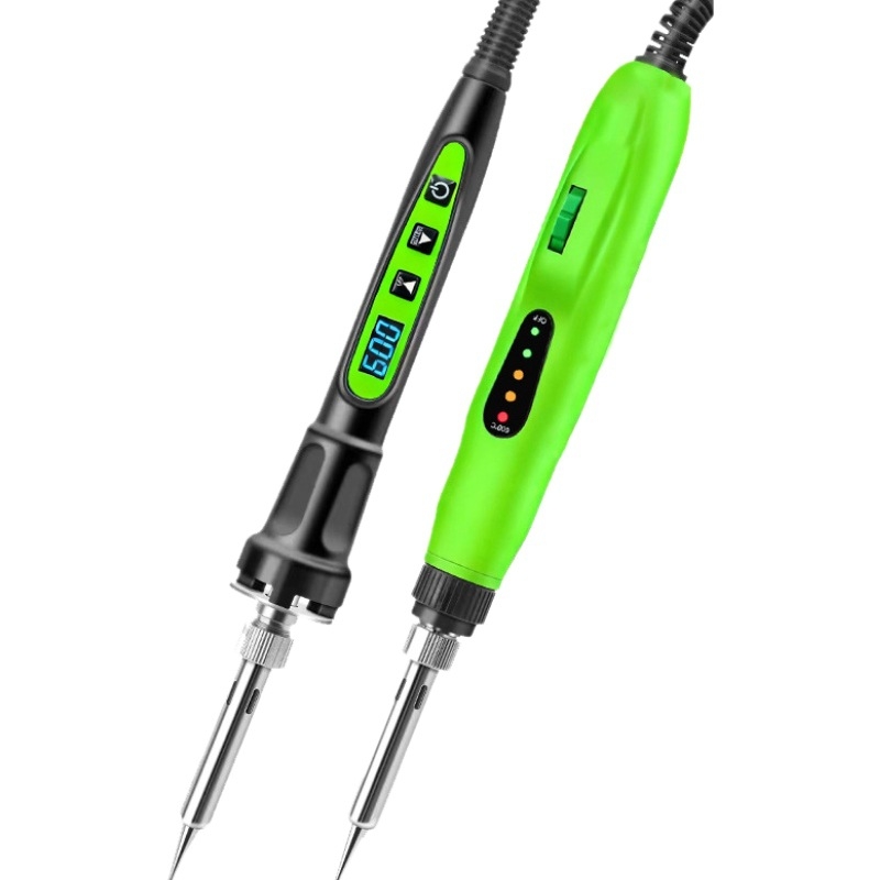 Elektromos forrasztópáka 70W, állítható hőmérséklet, digitális kijelző, belső fűtés, 220V