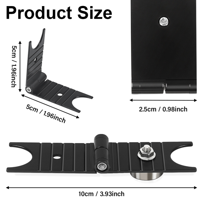 Suport pentru pistol de lipire manual, construcție din metal, diametrul interior al canalului 5×3.2×17, marca Craftsman's music, compatibil cu pistoale de lipire