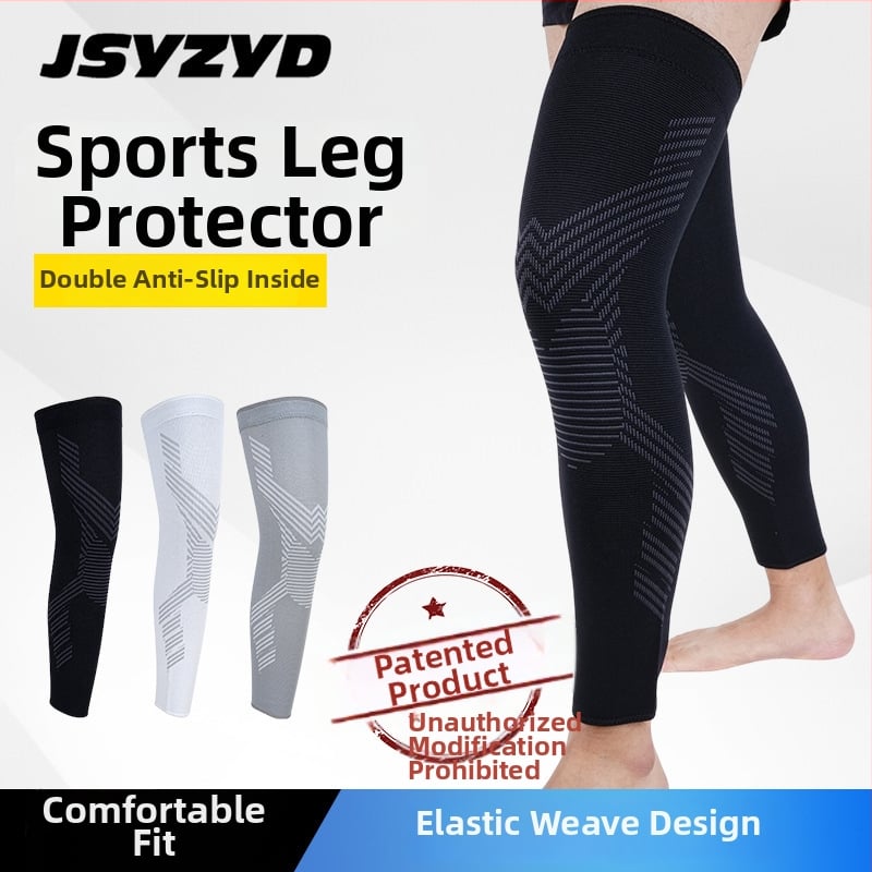 Suaugusiųjų kelių apsaugos, nailoninė blauzdos apsauga, tinkama krepšiniui ir futbolui, fitnesui ir bėgimui