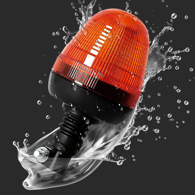 Sukamu LED įspėjamasis žibintas sunkvežimiams ir statybos įrangai, 12-30V, 1W LED, ABS korpusas, modeliai TT-WL-1, TT-WL-6, TT-WL-7, TT-WL-10, TT-WL-12