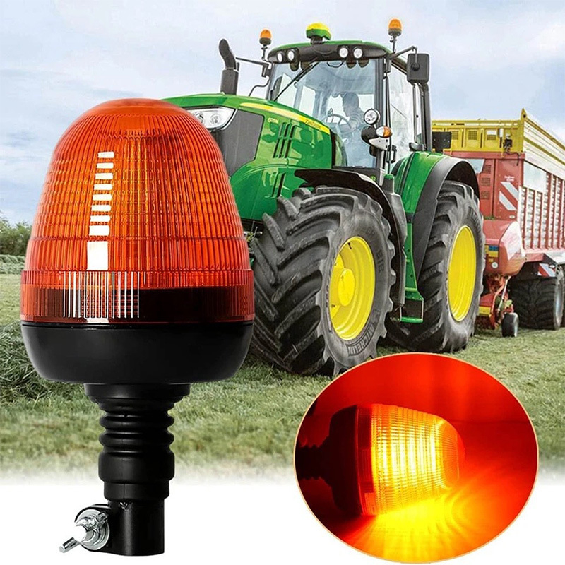 Sukamu LED įspėjamasis žibintas sunkvežimiams ir statybos įrangai, 12-30V, 1W LED, ABS korpusas, modeliai TT-WL-1, TT-WL-6, TT-WL-7, TT-WL-10, TT-WL-12