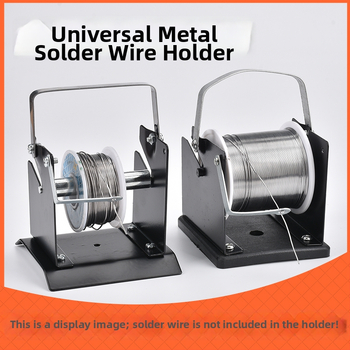 Pilnmetāla stiprinājums un lodēšanas vadu turētājs, universālais tips, purpura sandaļkoks