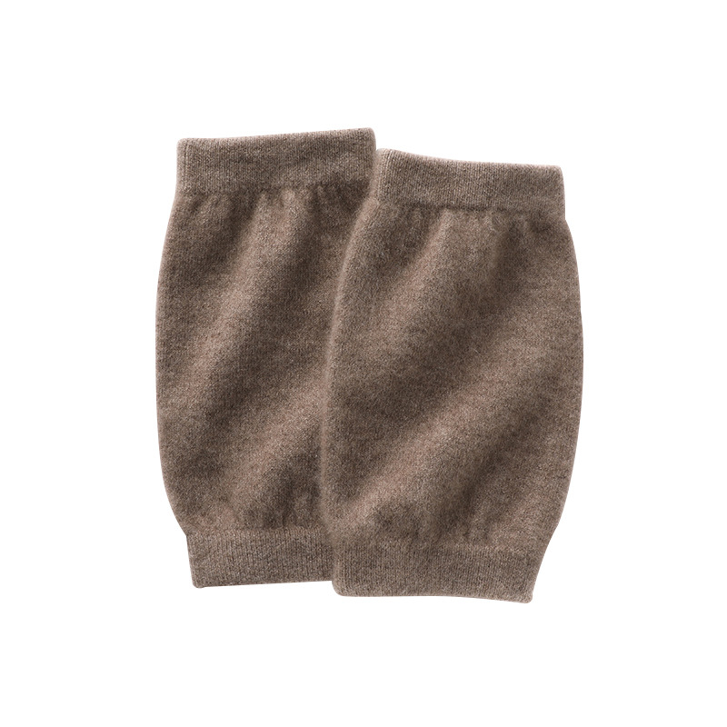 Προστατευτικά γονάτων από κασμίρ, unisex, κοντό σχέδιο, παχύτερο, ανθεκτικό στον άνεμο και ζεστό πλεκτό εσωτερικό ρούχο (Μάρκα Qi feitong • Ενήλικοι • Φθινόπωρο 2025)